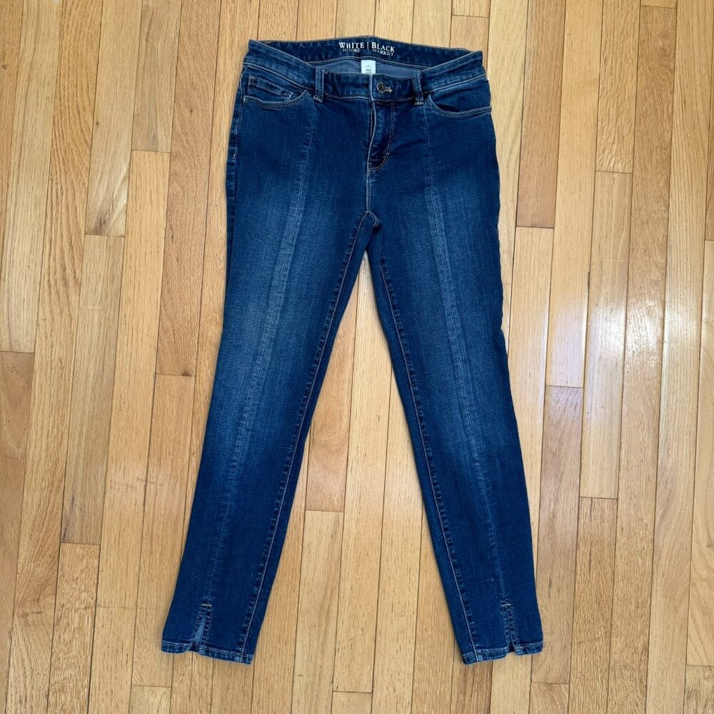 White House Black Market Skinny Ankle Jeans Size 2